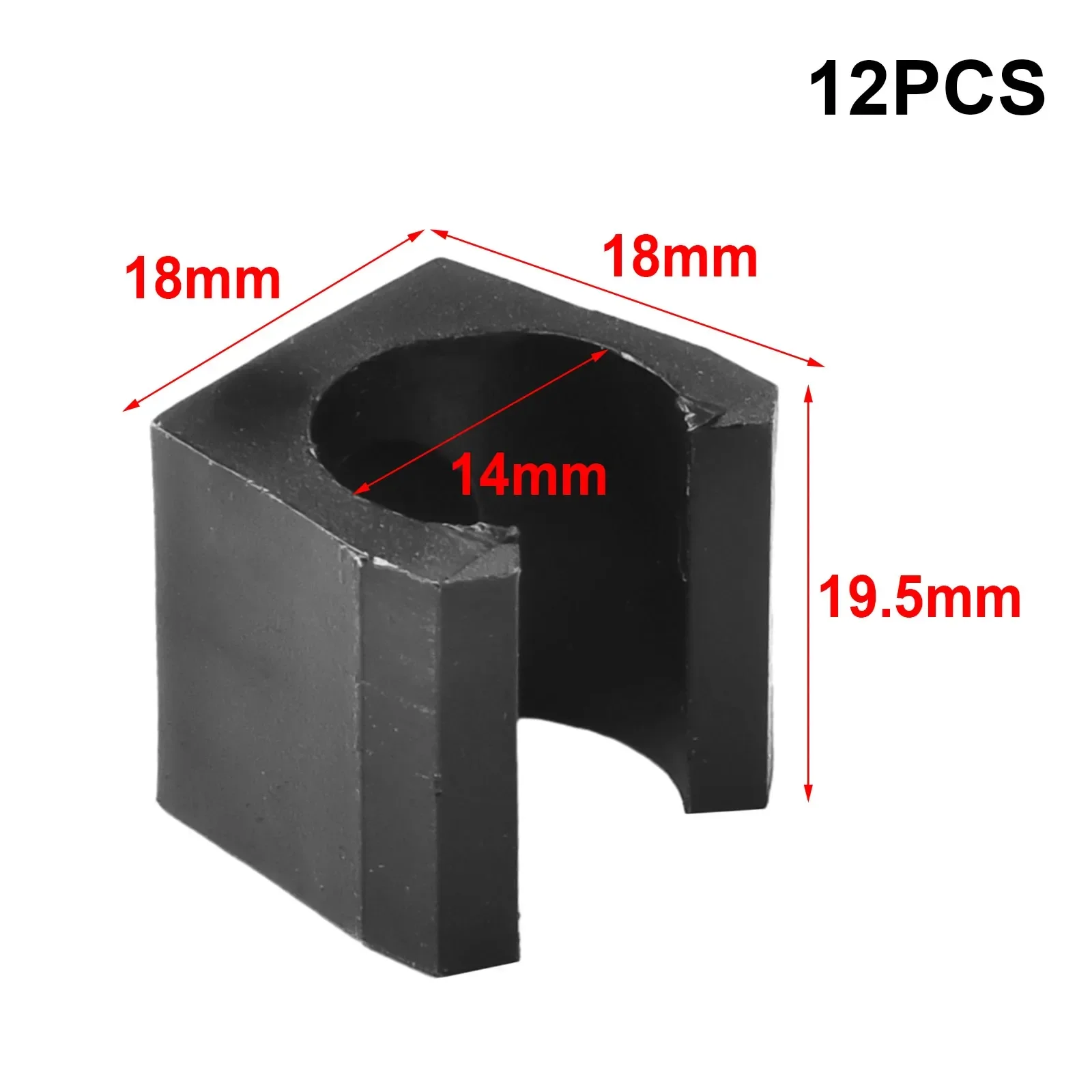 12 X Plastic Pool Billiards Cue Stick Locating Clips Billiard Cue Fishing Rod Stick Holder Clips Billiard Fishing Accessories