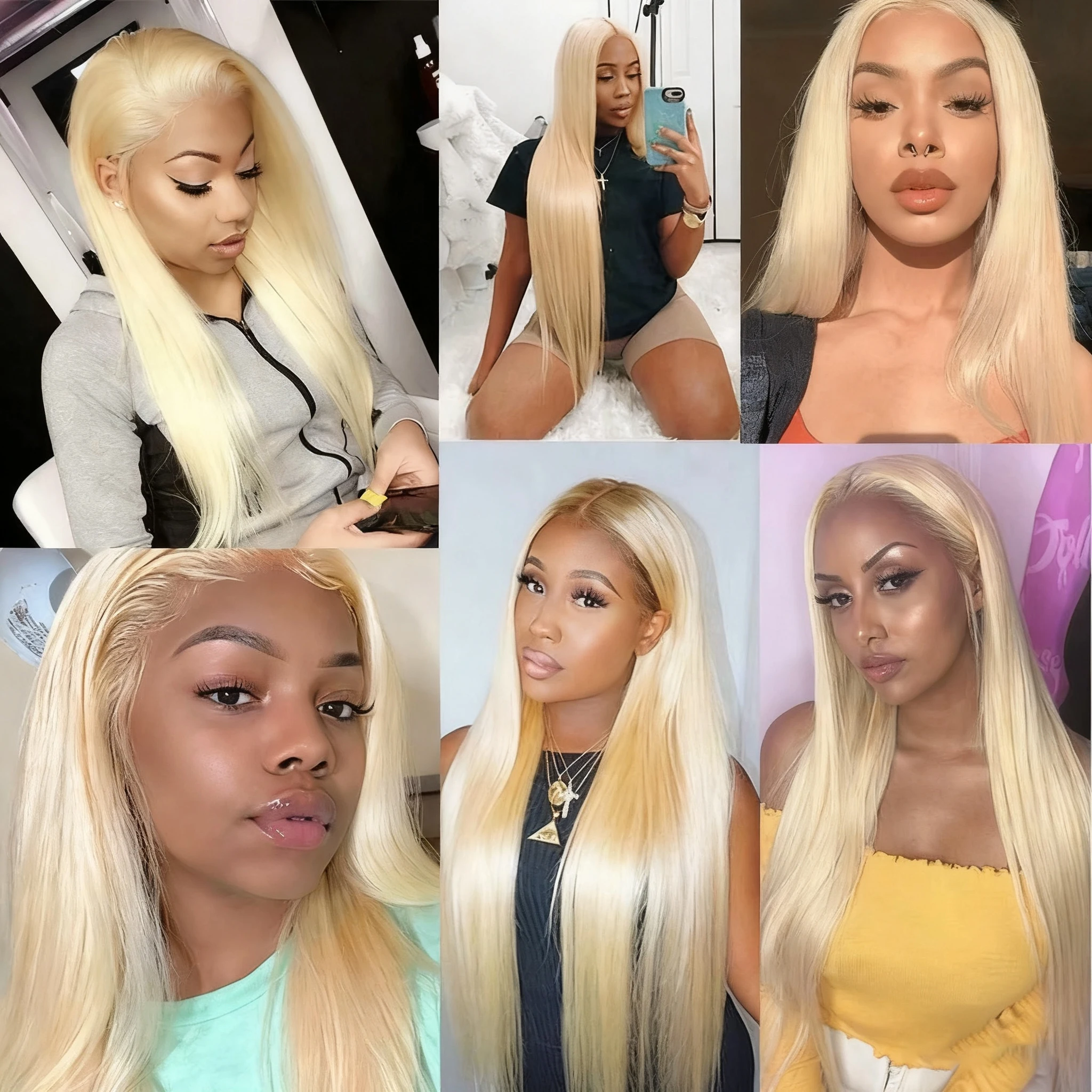 40 Inch Honey Blonde 613 bone Straight Human Hair Bundles Virgin Hair Extensions Brazilian Hair Weave 1/3/4 Raw Hair Bundles