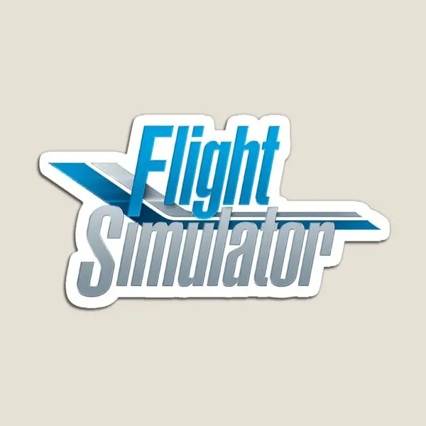 Flight Simulator 2020 Classic Magnet Toy Bambini Home Frigorifero Decor Kids Cute Stickers Magnetic Baby