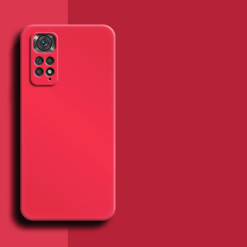 For Xiaomi Redmi Note 11 Global Case Redmi Note 9 10 11S 11 Pro Cover New Liquid Silicone Shockproof Bumper Redmi Note 1_voghion.com