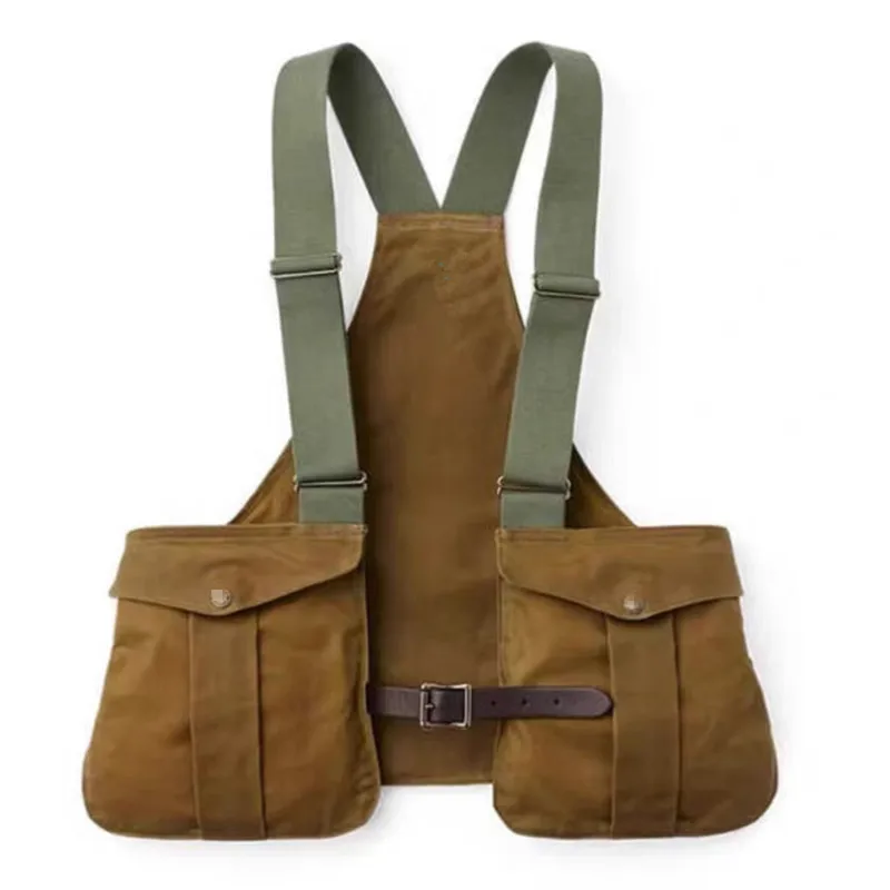 Veste multifonction pêche camping 2025 à multiples poches pour homme et femme style rétro américain