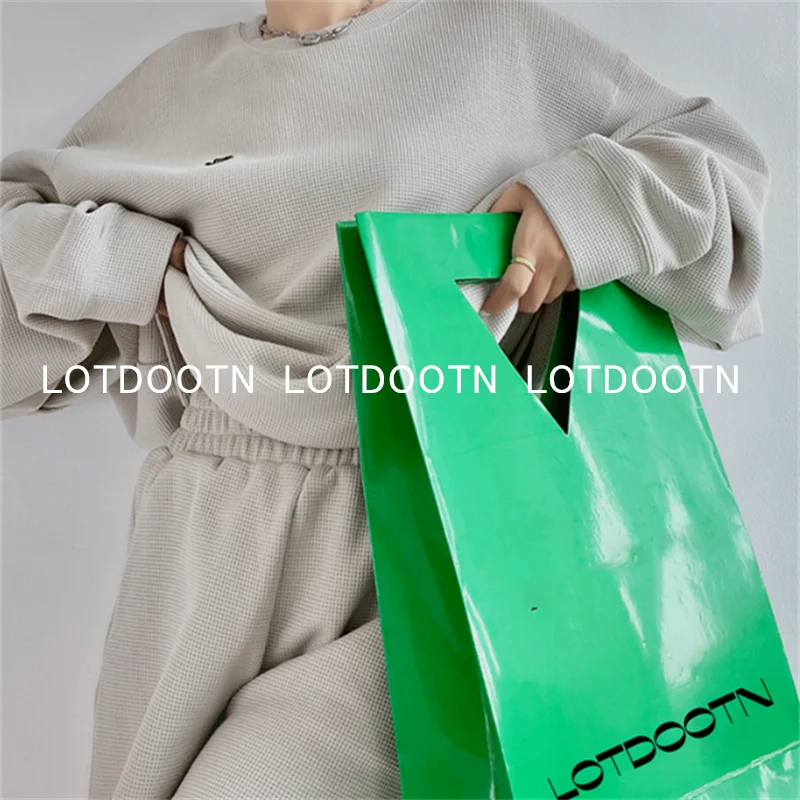 LOTDOOTN 여성용 캐주얼 슈트, 2 피스 반바지 및 상의 세트, 스트리트 트랙수트, 오버사이즈 스웻셔츠, 짧은 세트, 2 피스 캐주얼 의상