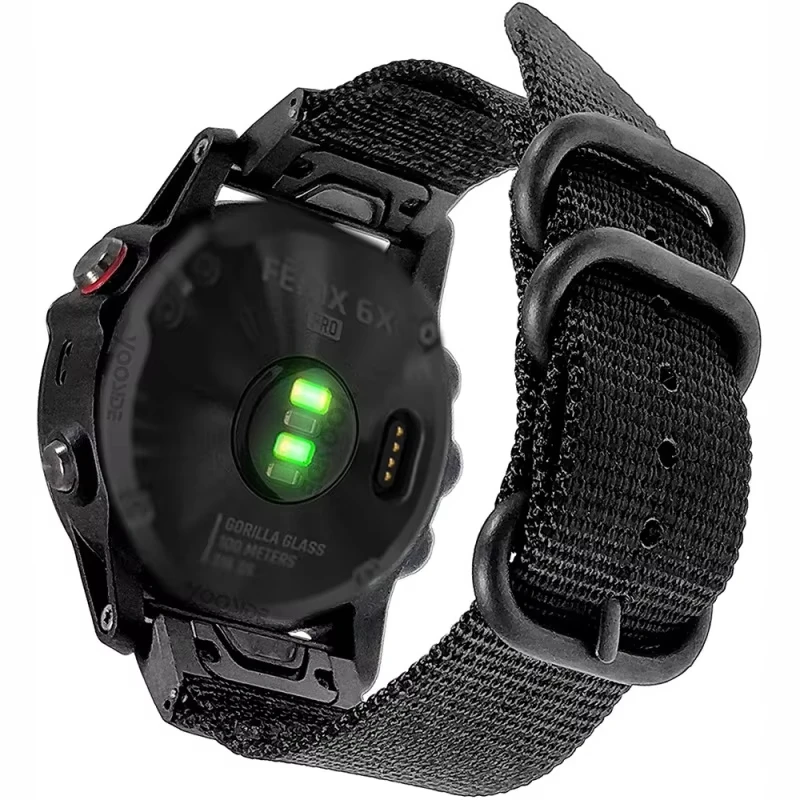 Nylon Canvas Sport Watch Strap with Tool - Multiple Width Options