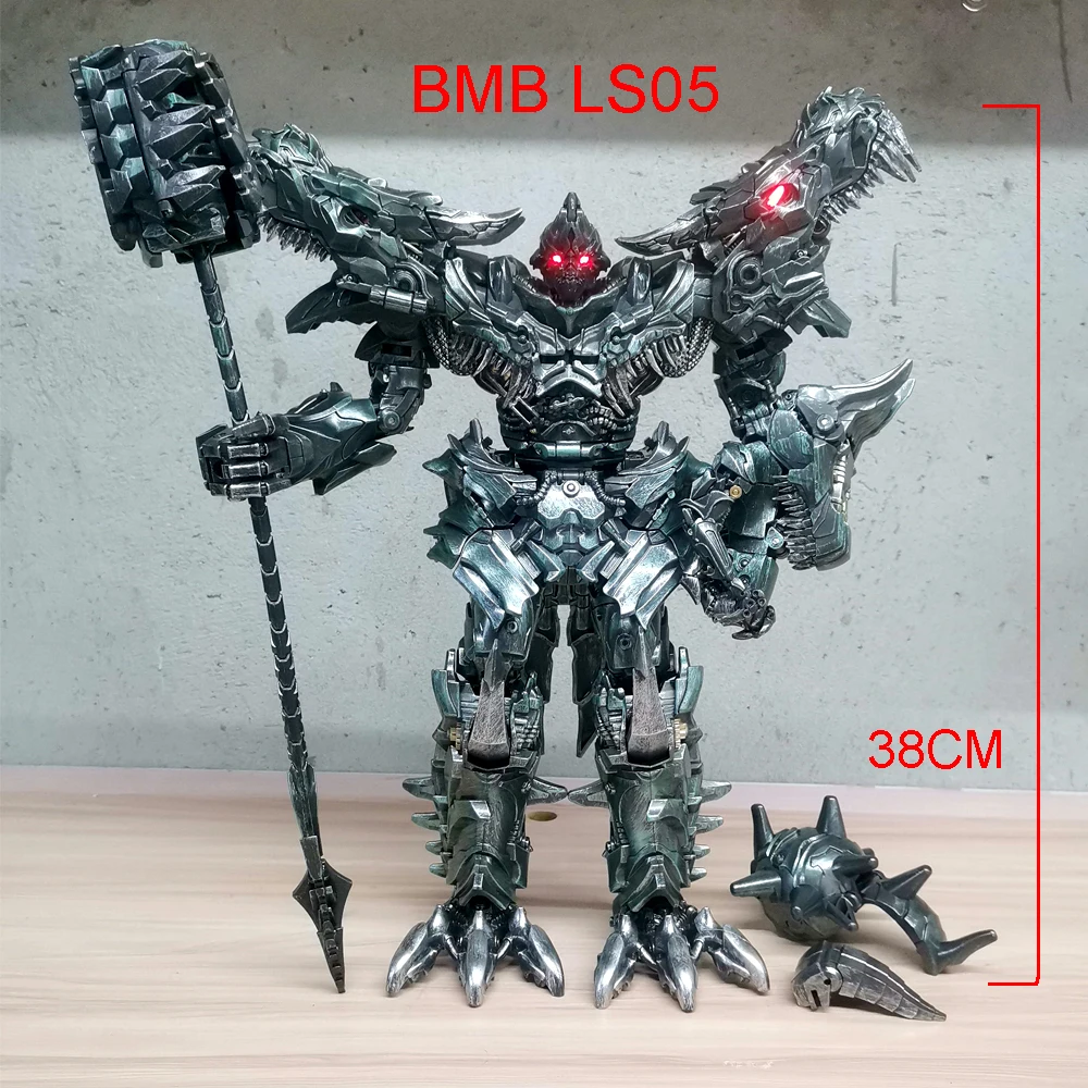 変換おもちゃグリムロック WEIJIANG W8600 BMB LS05 恐竜 KO