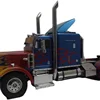 LED Light Bar Side Lamp for 1/14 Tamiya RC Truck New King Hauler 56344 Tractor Tamiya LESU Trailer Upgrade Parts 3