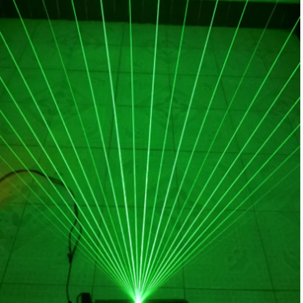 532nm 50mw Fan-Shaped Green Laser Module with heat sink, green light, evening laser light 3