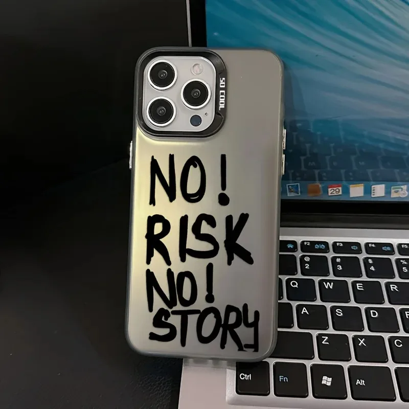 Stylish No Risk No Story Phone Case