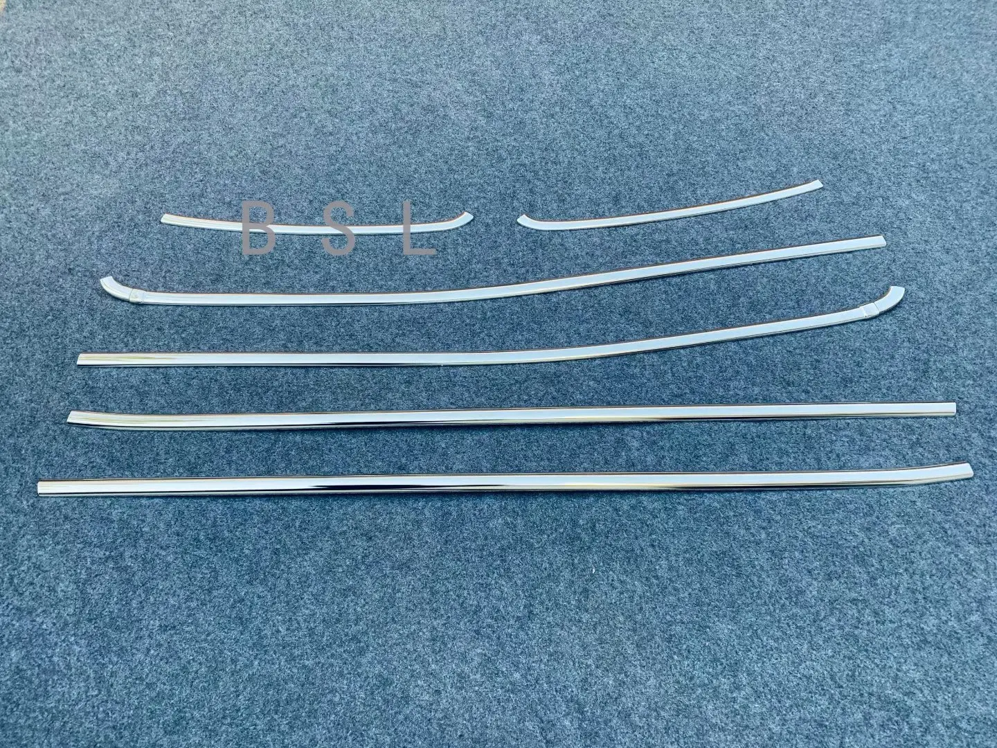 

For Toyota YARIS CROSS 2021 6pcs Stainless Steel Window Trim Upper Car Styling Cover Accessories