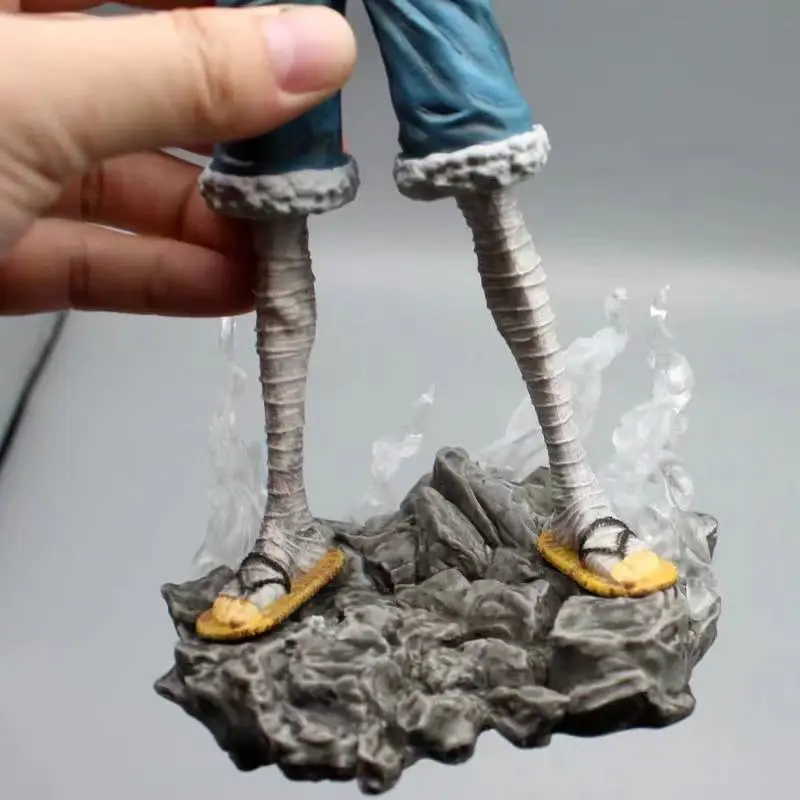 One Piece 3D2Y Marineford Arc Luffy Mourning Statue Anime Figure