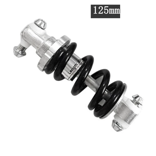 2pcs 125mm 600lb Vélo Ressort Amortisseur Suspension Amortisseur Vélo Vélo  Dh Choc arrière Cyclisme P