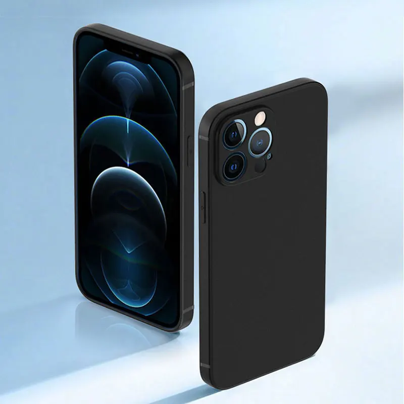รูปสินค้า เคสซิลิโคนดำนุ่ม iPhone 11-16 Pro Max