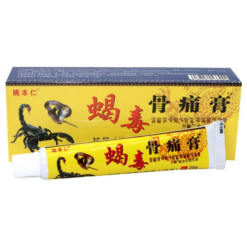 Scorpion Venom Bone Pain Cream Health Activating Cream Lumbar Leg Neck Shoulder Hand Knee Lumbar Leg