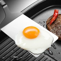 Spatule à Steak antiadhésive en acier inoxydable 304, pince à crêpes pour Barbecue, manche en bois, spatule à poisson à frire, outil de cuisine résistant à la rouille 3
