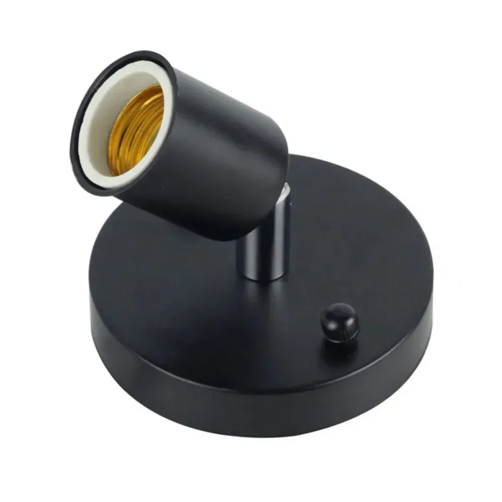 Light Socket Simple Modern E27/E26 Lamp Base Socket Retro Edison Pendant Light Outdoor Double Table Lamp