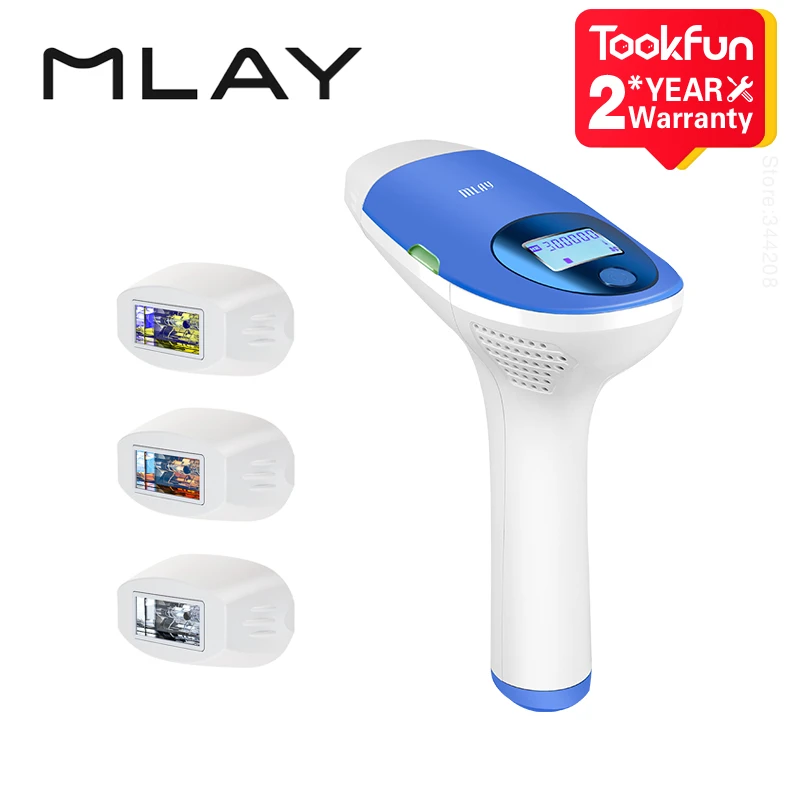 2022 MLAY IPL Laser Hair Removal Device T3 Women Bikinis Epilator Laser