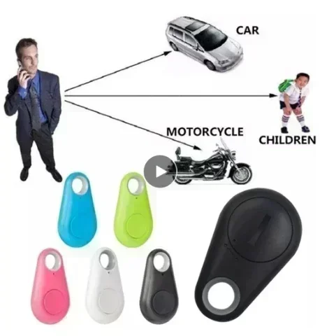 미니 반려동물 스마트 트래커, 블루투스 4.0, GPS 알람 로케이터, 키체인, 개, 고양이, 어린이, ITag 추적기, 키 파인더 칼라, 18 개