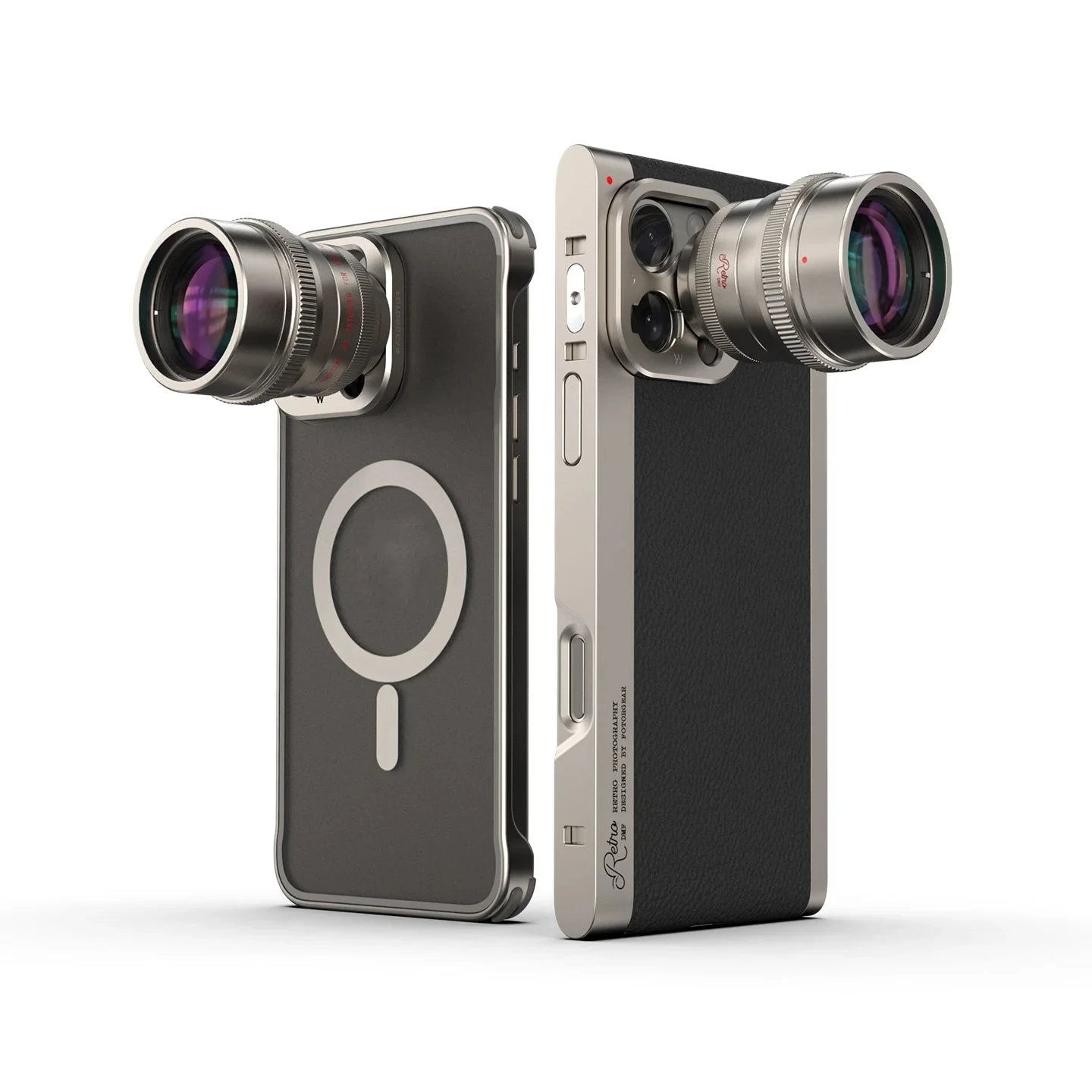 Fotorgear レトロ 2倍望遠マクロレンズキット iPhone 15 Pro Max / 16