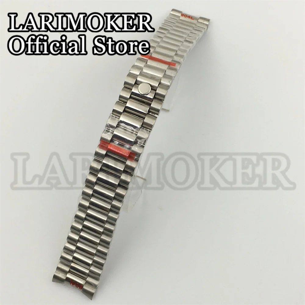 Lari moker 20mm 904l Edelstahl Silber Gold Roségold Armband Band Falt schnalle passen 36/39/40mm Gehäuse – Detail 3