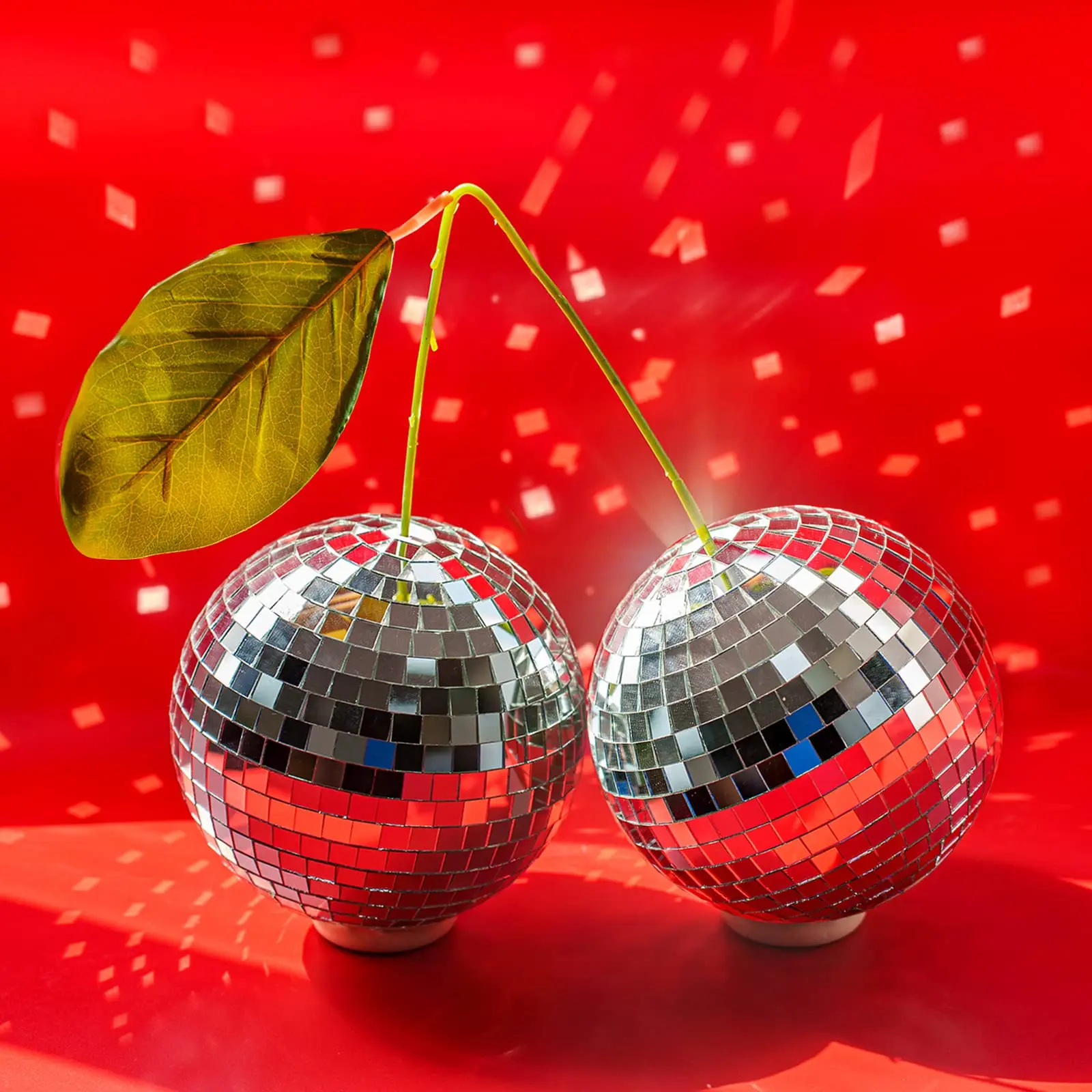 Disco Spiegel Ball, Cherry Disco Balls Decor Reflektierende