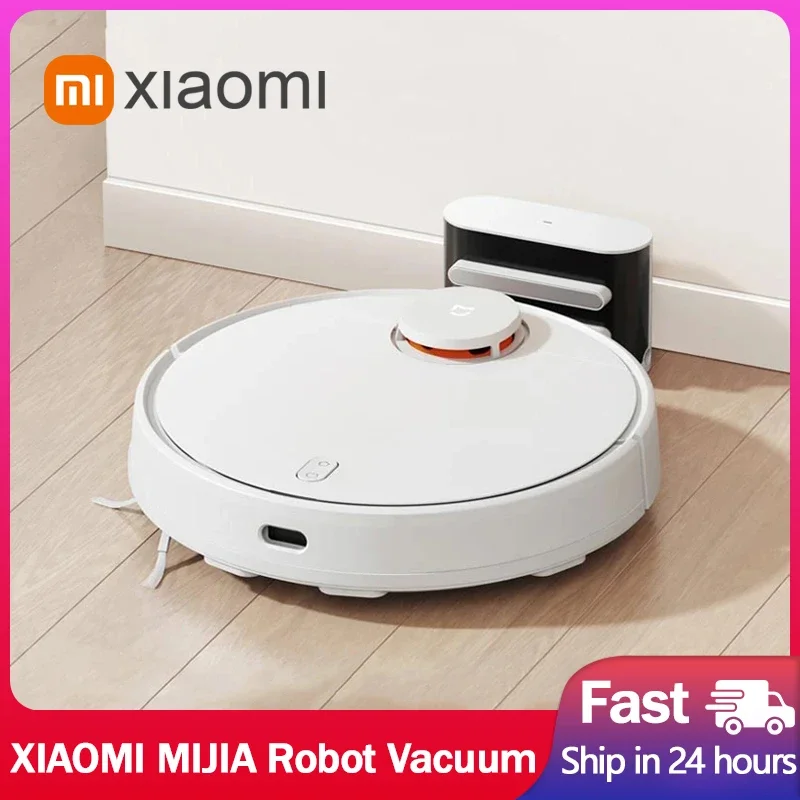

XIAOMI MIJIA 3C Robot Vacuum Cleaner and Mop For Home Appliance Dust LDS Scan 4000PA Cyclone Suction Washing Mop Smart Planned