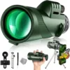 APEXEL Powerful 80X100 HD Monocular Telescope Long Range Zoom With Tripod Phone Clip For Outdoor Hunting Camping Tourism 1