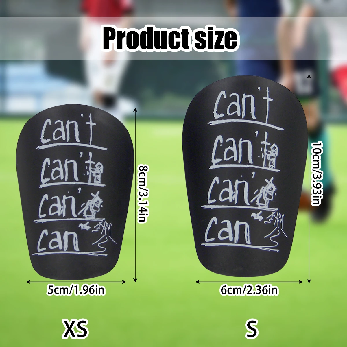 MINI leg pads ultra-light and durable high-quality PET material best football companion 1 pair