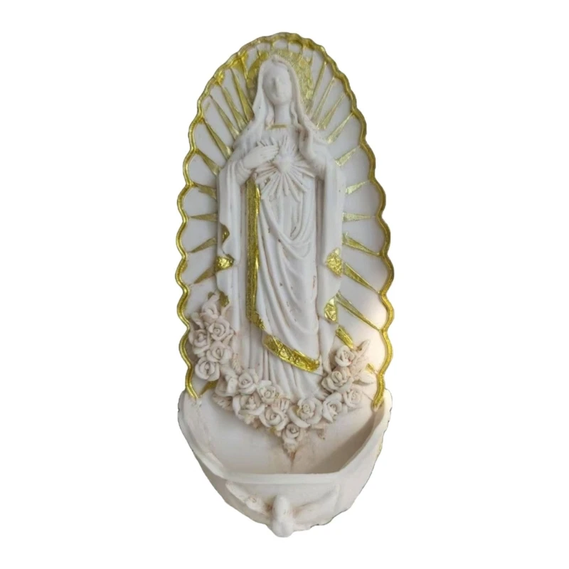 Resin Holy Water Font Wall Sculpture 1