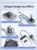 ORICO 4-Port USB Hub, Compact Zinc Alloy, High-Speed Data Transfer & Charging, Portable for Laptop, PC, Mac, and More 3