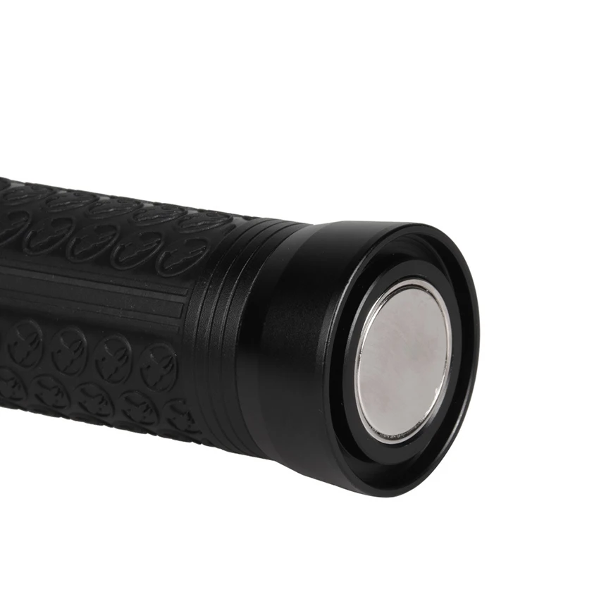 LED Flashlight LED Flashlights Camping Light LED Torch Light T6 + COB 90 Degree Rotating Working Flashlight Powerful LED Torches Lamp Portable White Red Light for Outdoor Camping