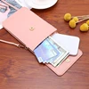 New Women's Crossbody Touch Screen Phone Wallet Retro Buckle Small Wallet 4