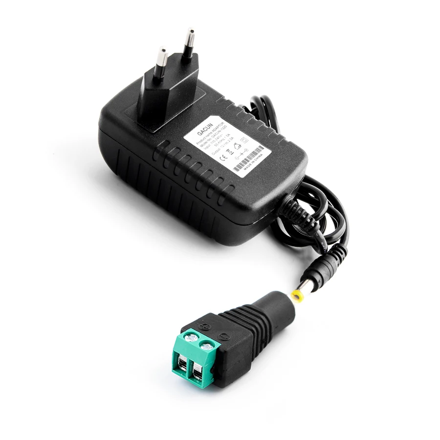 AC 110V 220V zu 12 V Adapter Ladegerät DC 5V 6V 9V 12 V 2A power