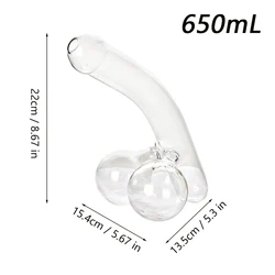 650ml High - Capacity Creative Decanter - Big Bird Design for Wine and Whisky Lovers (650mL)