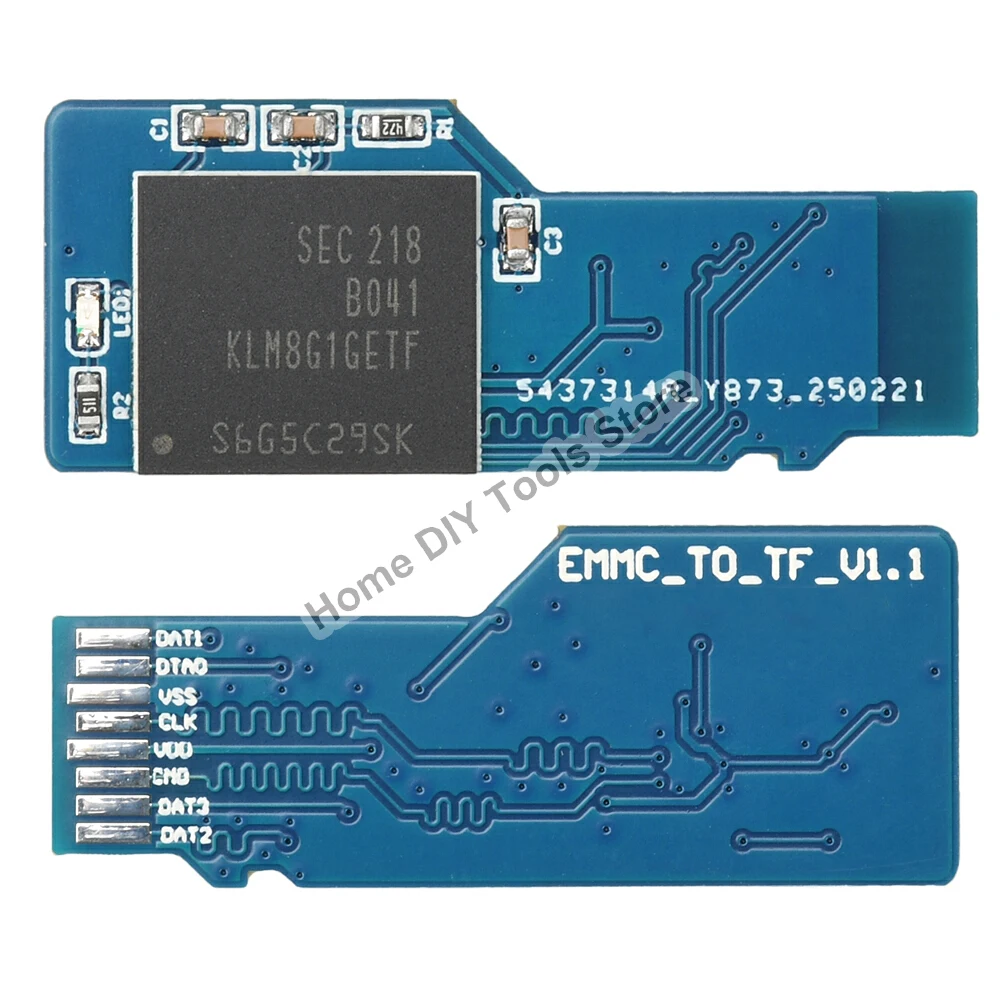 EMMC 5.1 to TF Card Module BGA153 BGA169 To SD Card MMC Card Read Speed ...