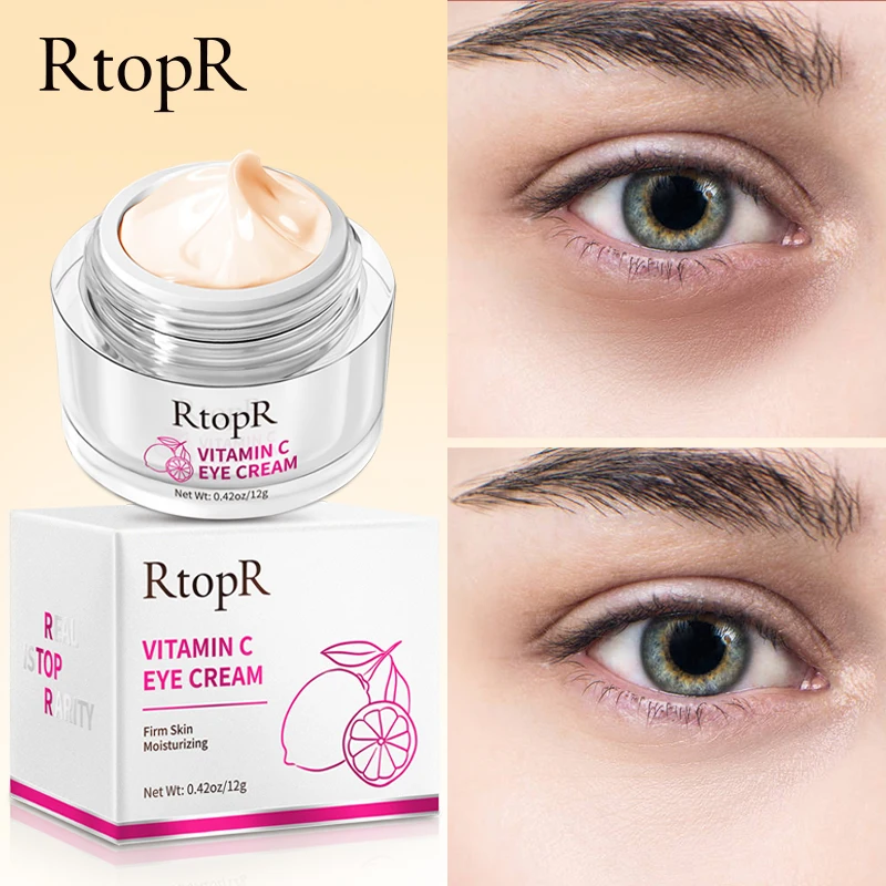 Anti-wrinkle Eye Cream  Lighten Fine Lines Remove Dark Circles Eliminate Edema Whitening Moisturizing Vitamin C Extract Eye Care