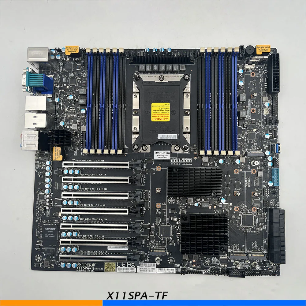 For Supermicro X11SPA-TF C621 LAG3647 One-Way Workstation Motherboard 2 For Supermicro X11SPA TF C621 LAG3647 One Way Workstation Motherboard