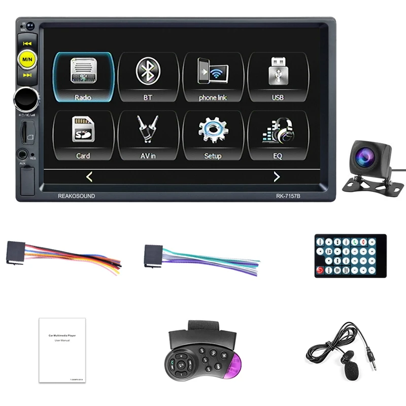 Apple Carplay Double Din Car Stereo 