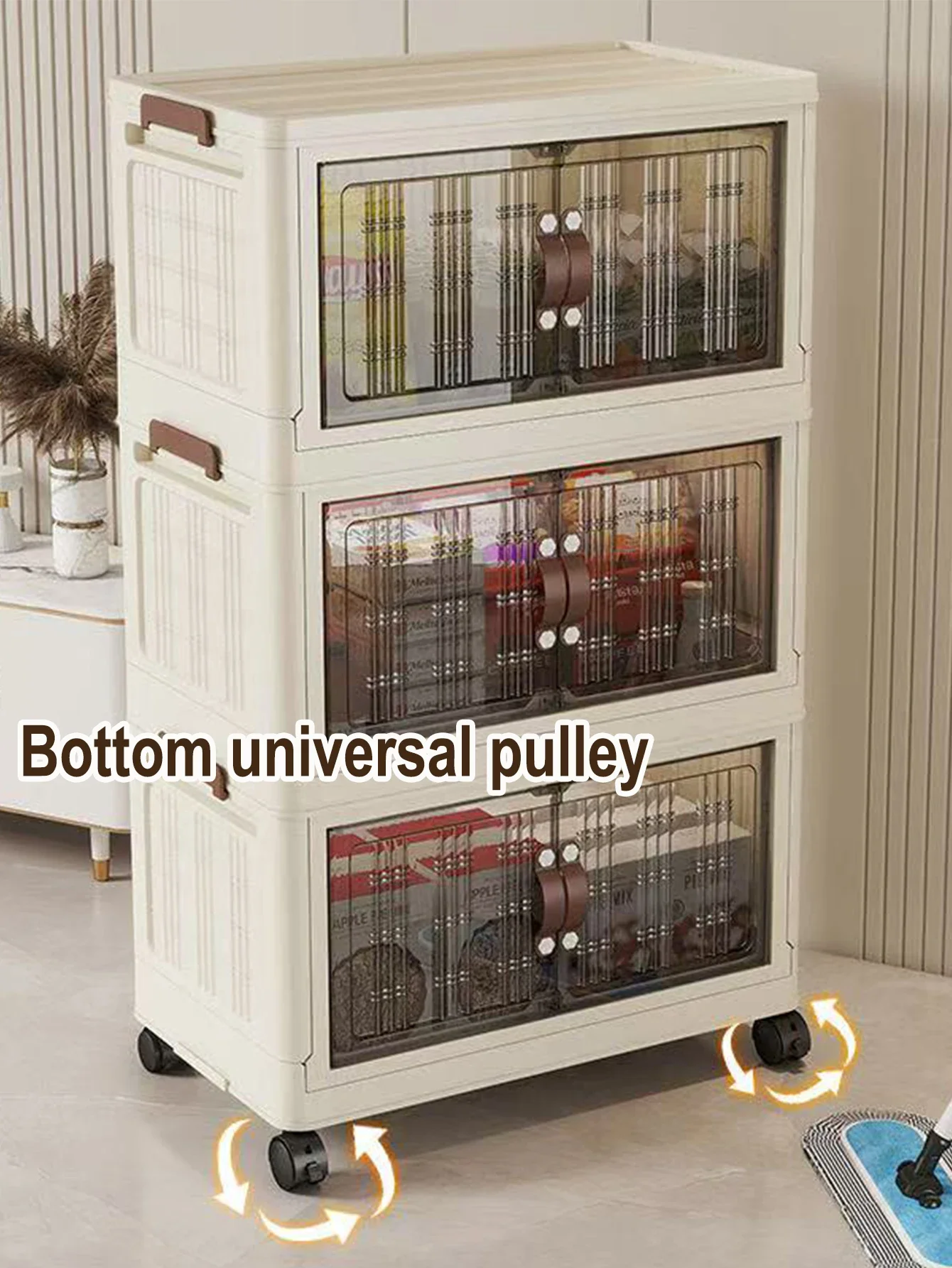 Armoire de rangement multi-scènes pliable – Solution de rangement compacte pour usage domestique, jardin et bureau 1