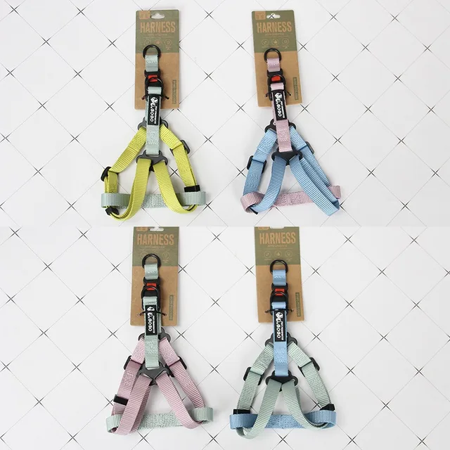 Pet saddle style towing rope small and medium-sized cat and dog safety travel set anti loss pet harness pet outdoor supplies 2