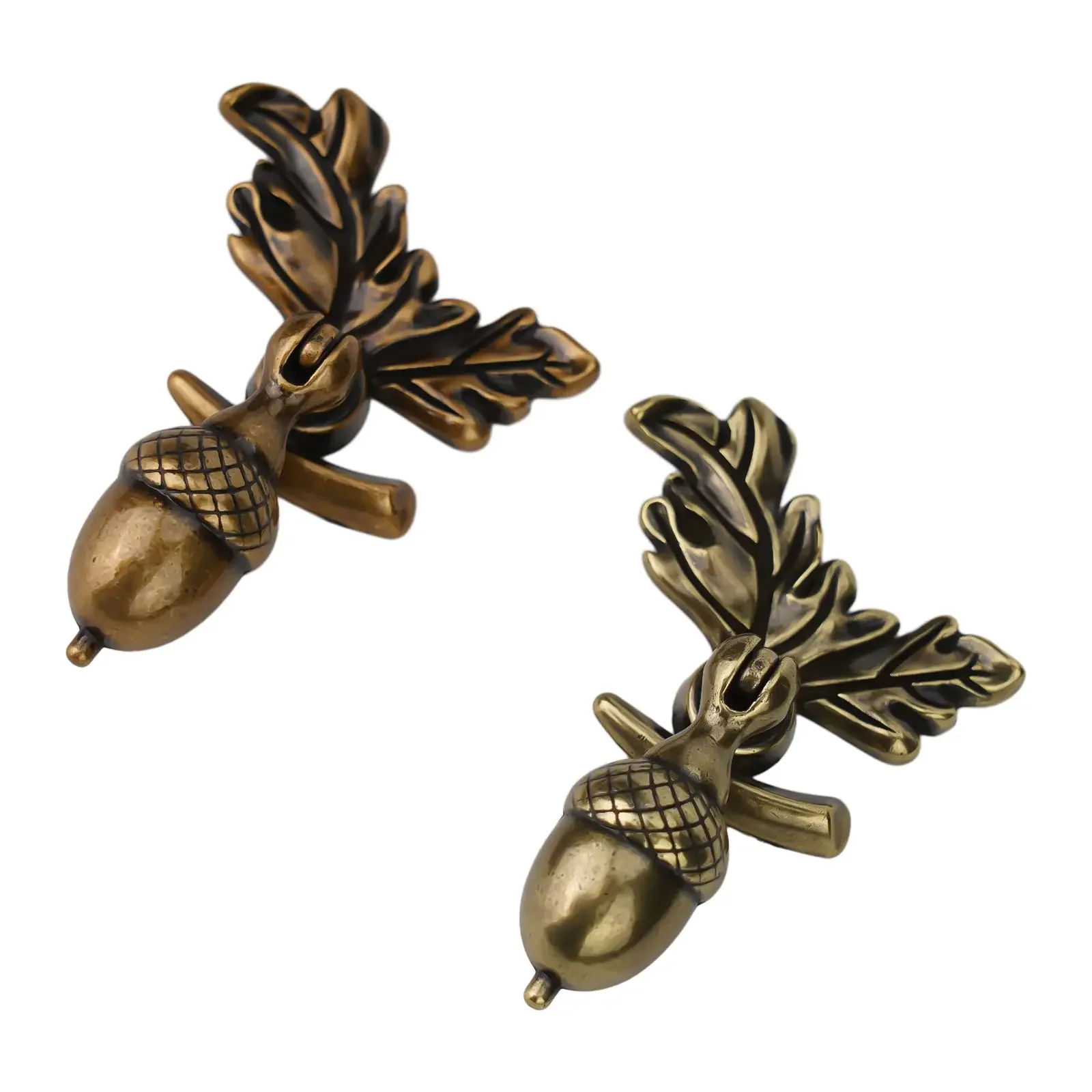 Drawer Knob Bronze Knob Acorn Handle Bronze Easy Installation Wide Application Zinc Alloy Bedside Cabinet Drawer