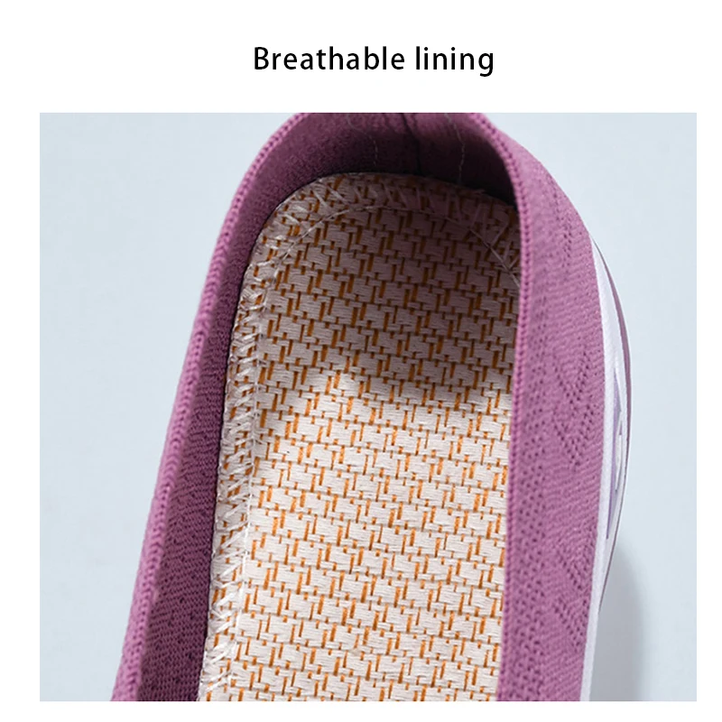 2024 Summer New Comfort Casual Women's Shoes Fashion Soft Sole Breathable Hollow Out Flat Shoes for Women Zapatos De Mujer