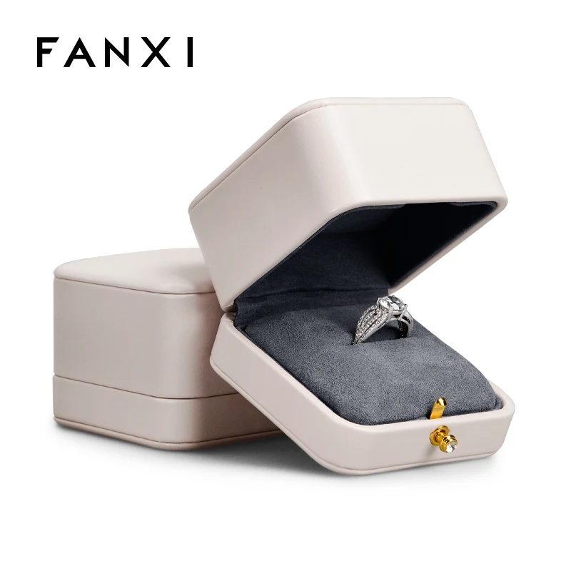 

Oirlv Fashion Gray Jewelry Box Ring Pendant Jewelry Storage Gift Box Suitable For Marriage Proposal Wedding Anniversary