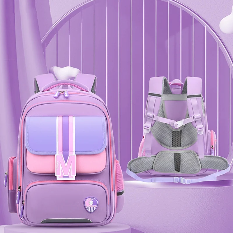 waterproof Children School Bags Girls boys Primary school backpack Orthopedic Backpack schoolbag kids book bag Mochila Infantil 2