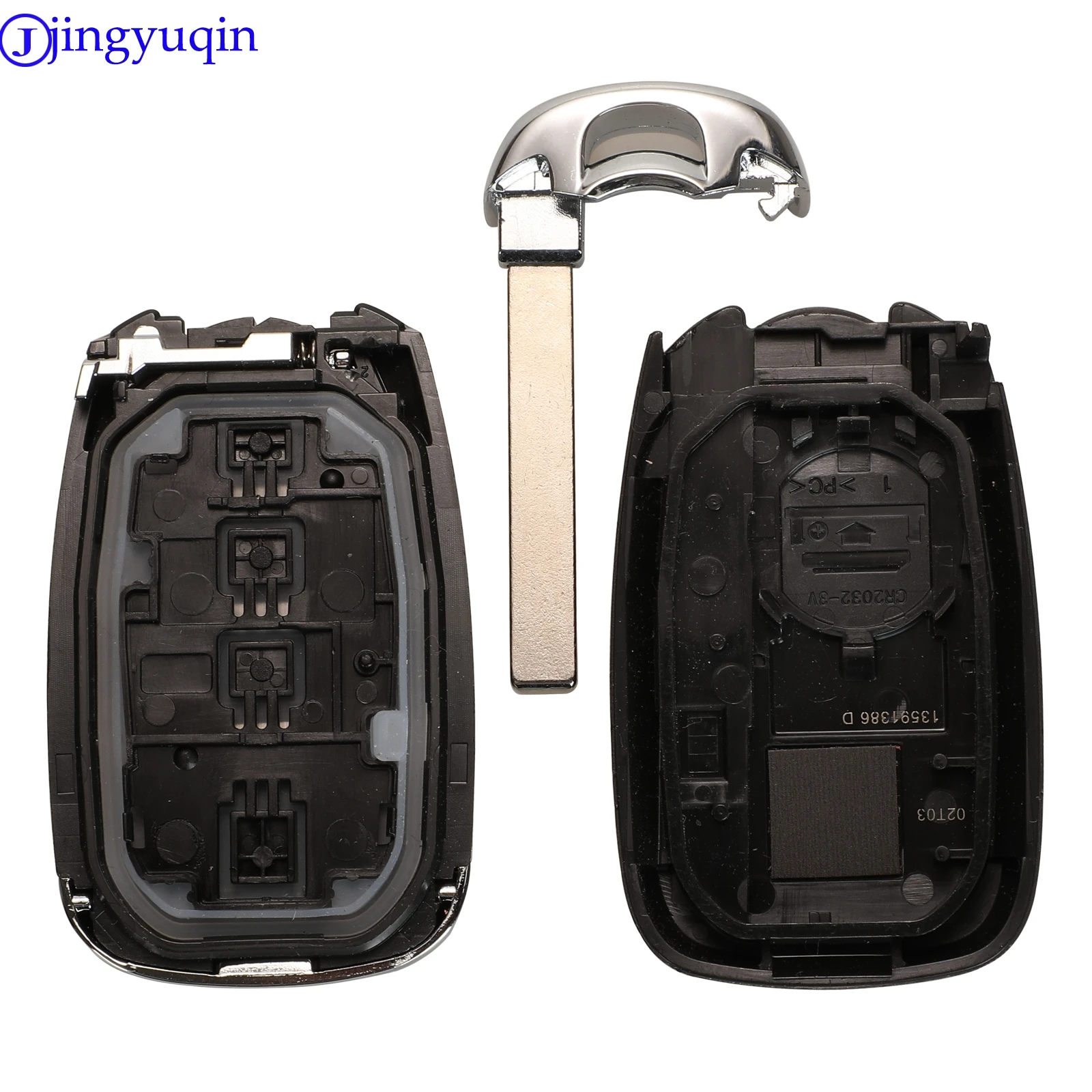 Key Case Car Remote Key Car Key Car Key Shell Key Shell 2/4/5/6 Buttons Remote Car Key Shell Fob Case For Chevrolet Camaro Equinox Cruze Malibu Spark Smart Key NO LOGO