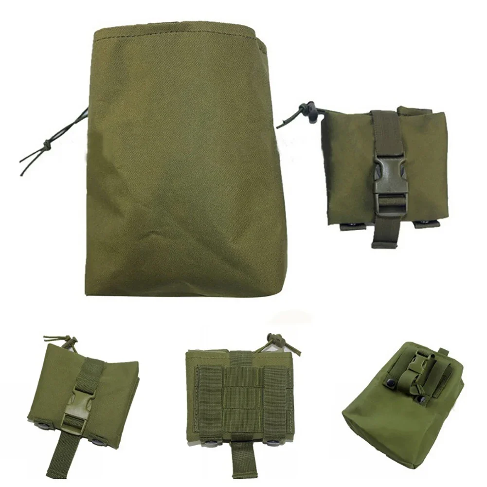 Molle Folding Tactical Magazine Dump Drop Pouch Hunting EDC Bag Foldable Utility Recovery 3
