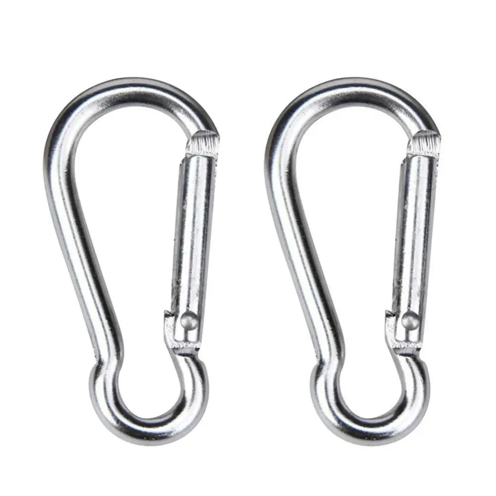 1pc Mini Carabiners Steel Spring Carabiner Snap Hooks Carabiner Clip  Keychain Outdoor Camping Climbing Hiking D-ring Buckles - AliExpress