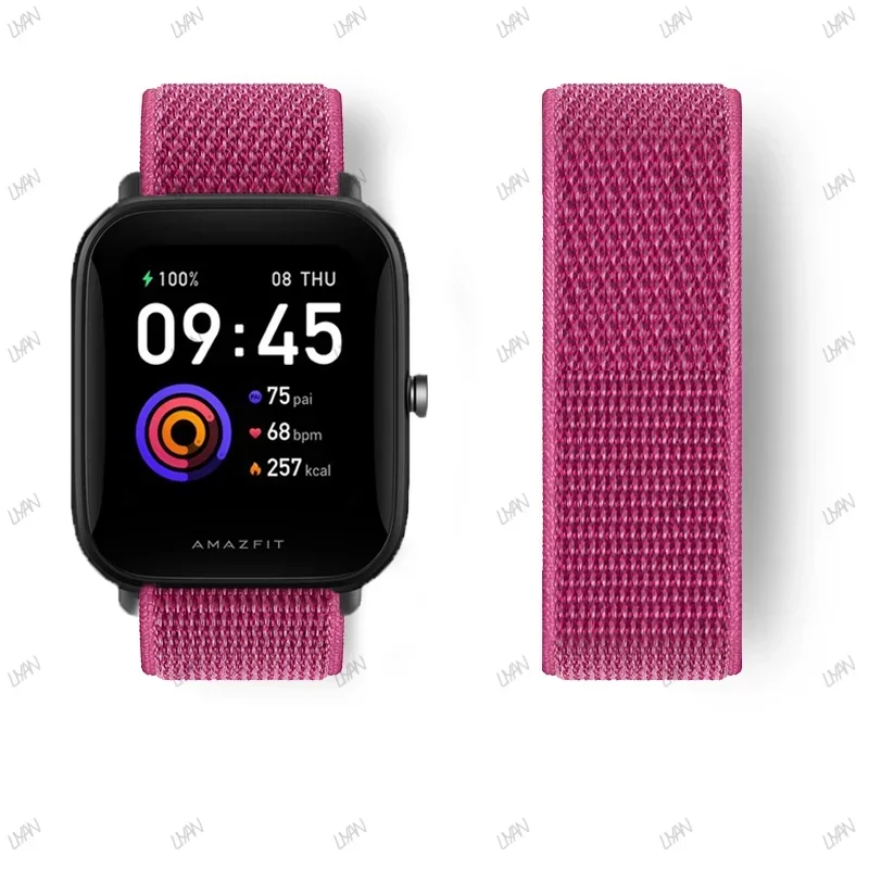 Versatile Nylon Loop Sport Watch Band, 20mm/22mm