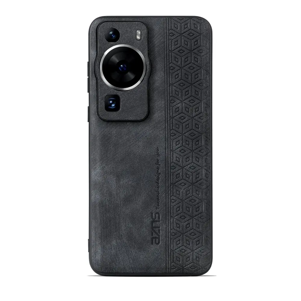 Ultrathin Leather Cube Pattern Shockproof Phone Case