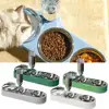 High-Capacity Pet Feeder Bowl Set with Beveled Mouth Automatic Drinking Water Splash-Proof Multi-Functional Cat Dog Food Bowl