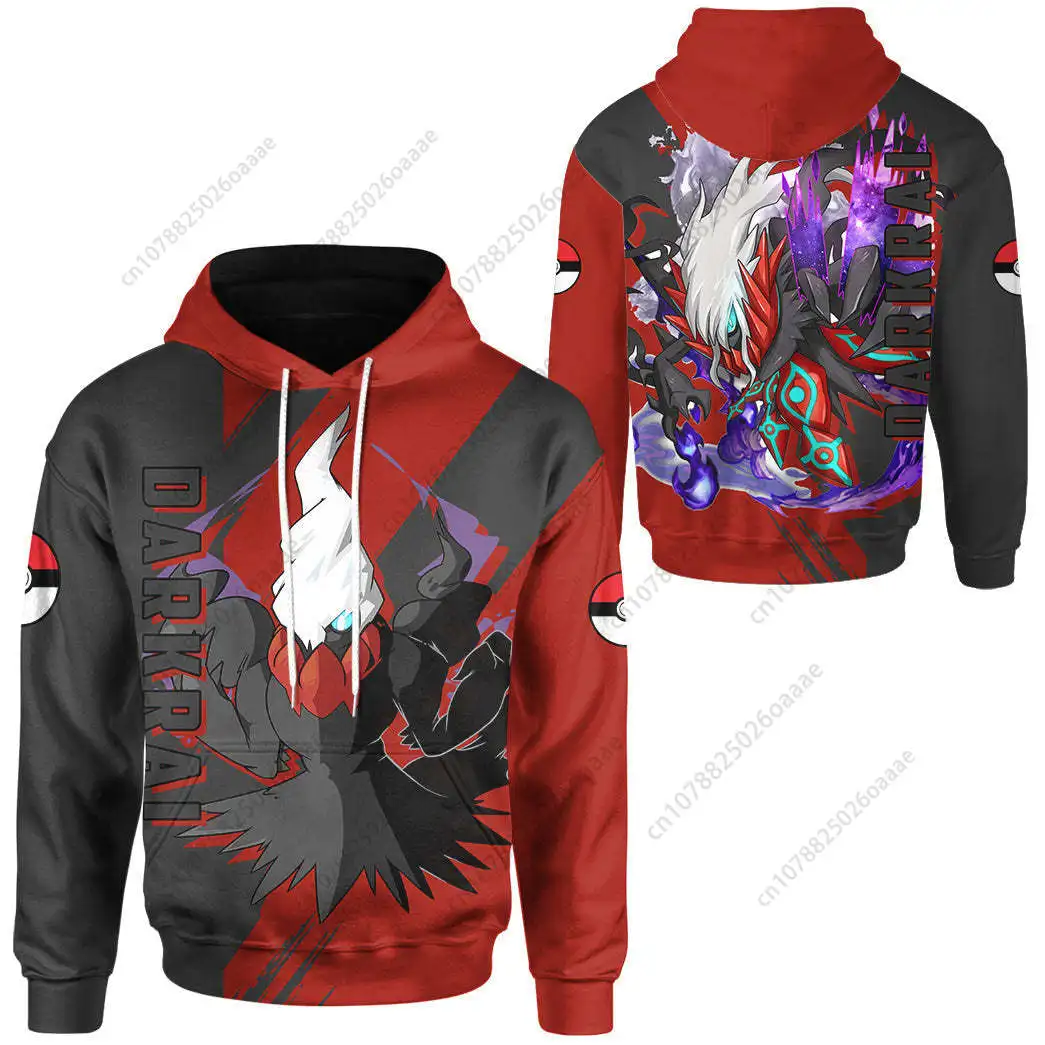 

Pokemon Mewtwo Darkrai 3d Print Hoodie Men Women Casual Sweatshirt Zipper Hoodie Fashion Streetwear Kids Pullover Hoodie