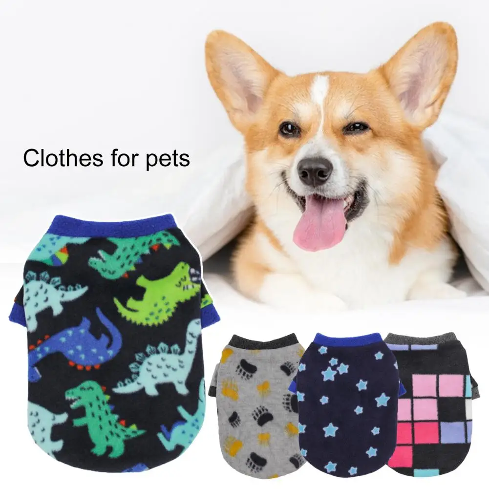 

Cozy Puppy Clothes Lovely Casual Wear Fashion Pet Autumn Clothes Dog Cartoon Printed Sweater